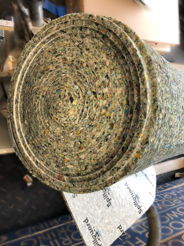 carpet installation 8 pound pad