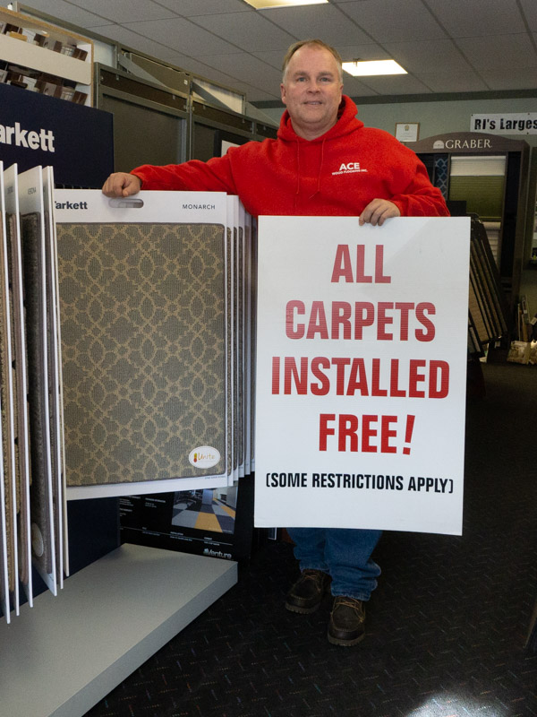 Rhode Island's trusted carpet installation team